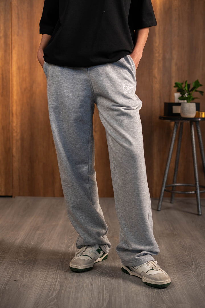 Box Fit Sweatpants - Gray
