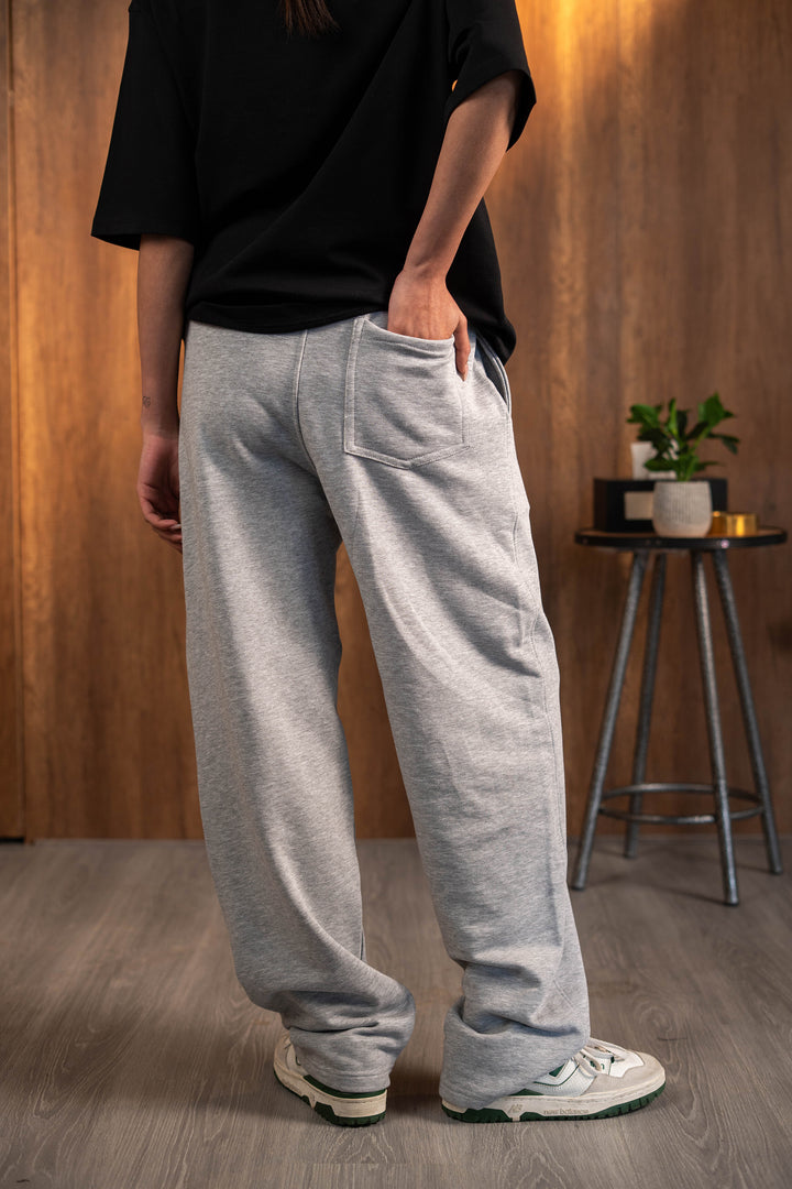 Box Fit Sweatpants - Gray