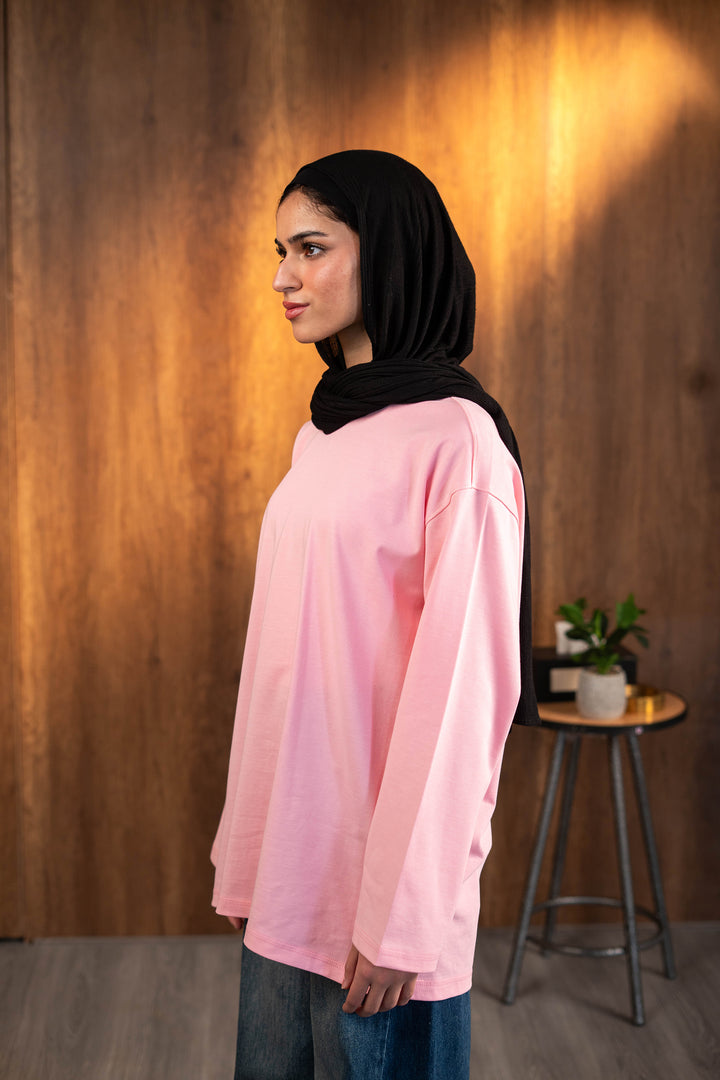 Long Sleeve Oversized Tee