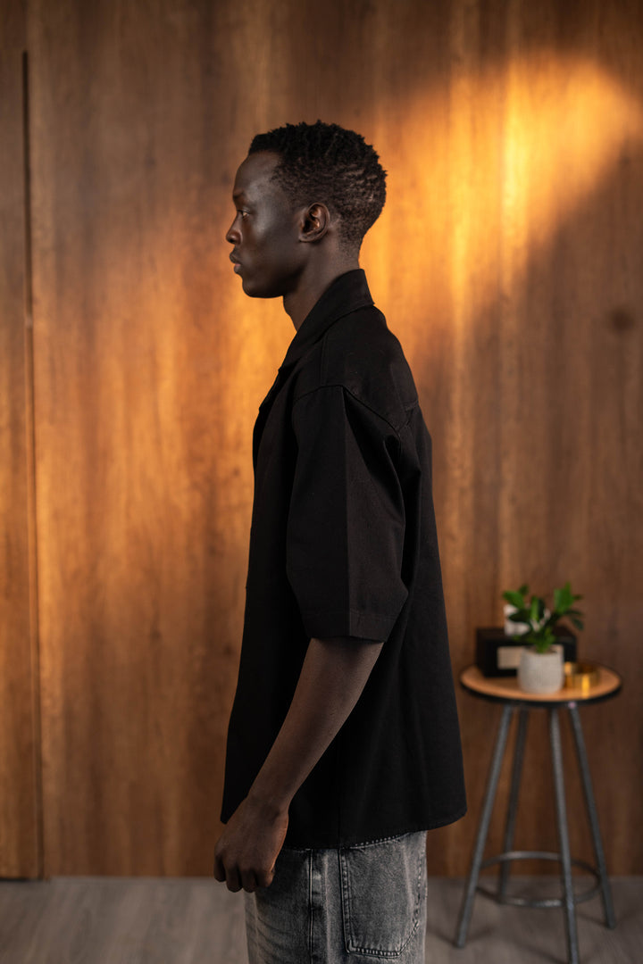 Cuban Shirt — Black