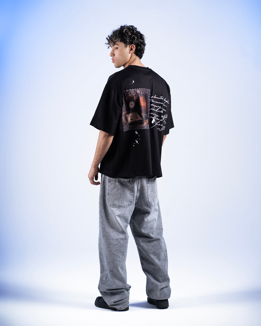 Radio T-shirt -Black