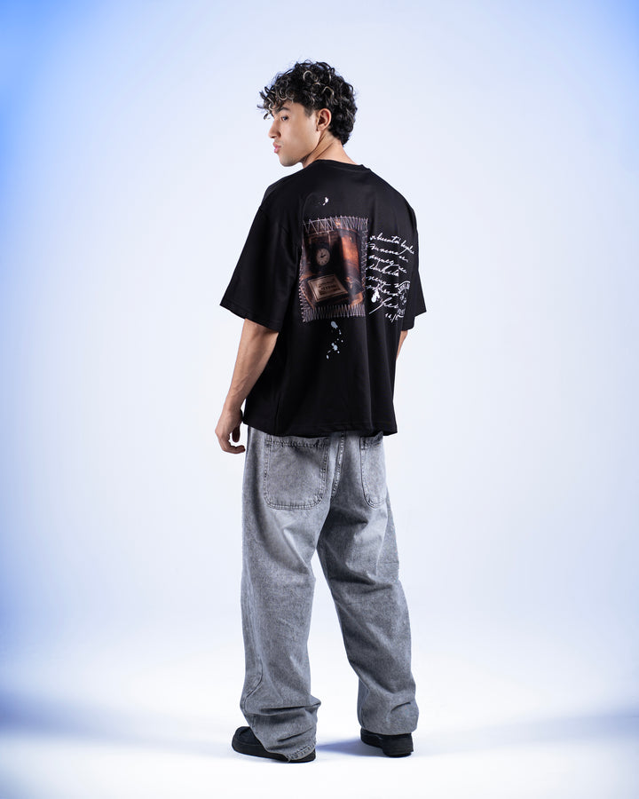 Radio T-shirt -Black