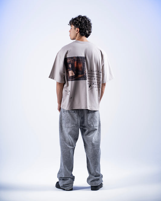 Radio T-shirt - Beige