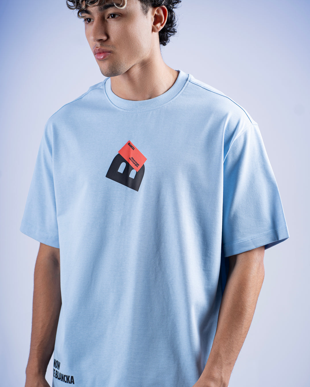 Pain Gain T-shirt - Baby Blue