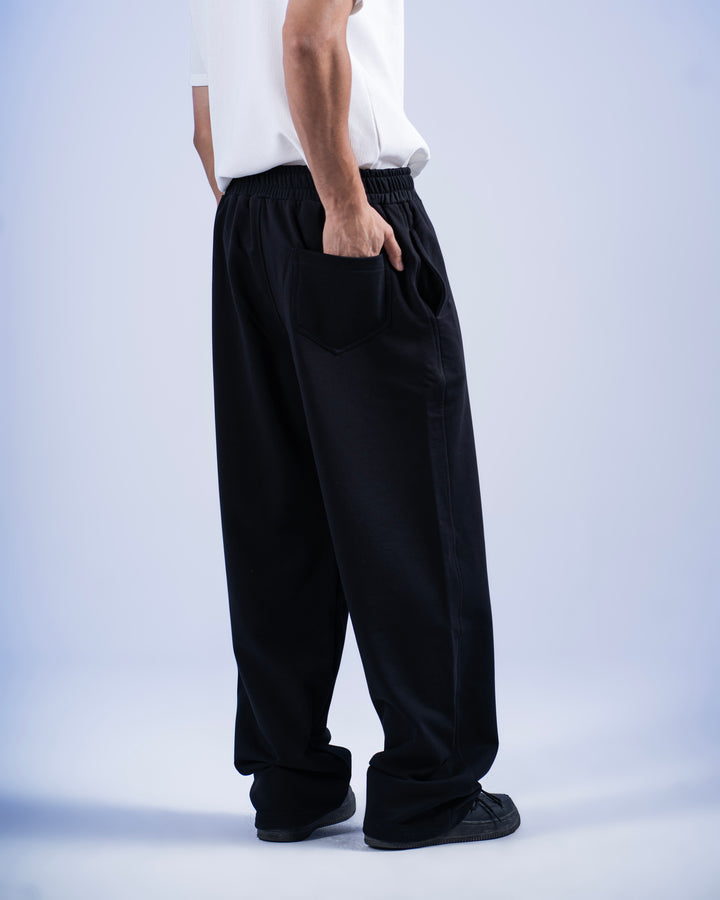 Box Fit Sweatpants - Black