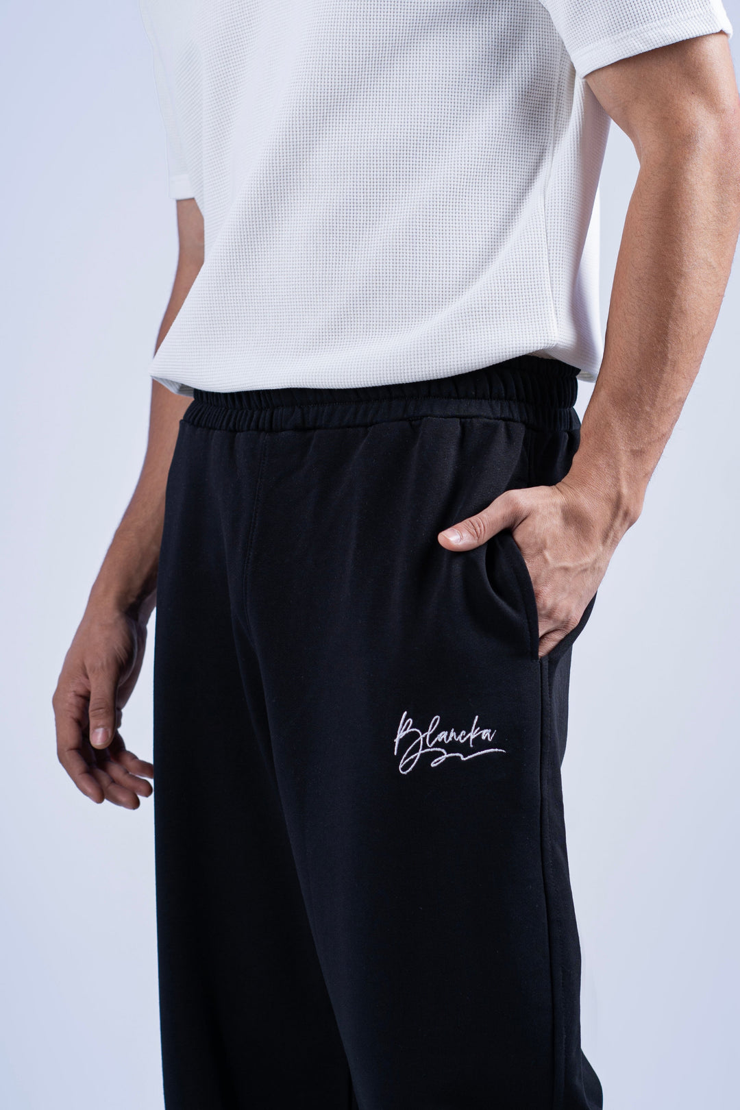 Box Fit Sweatpants - Black