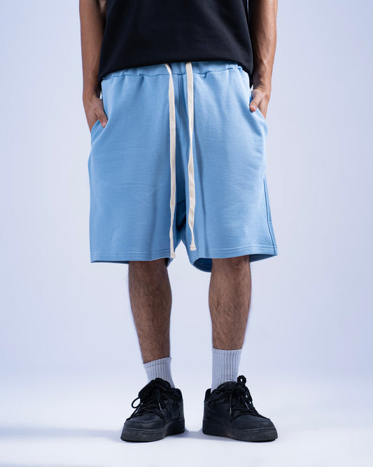 Essential Melton Shorts – Baby Blue