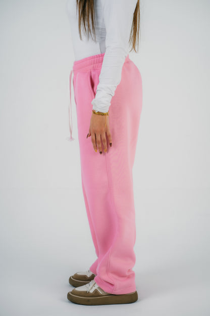 Pink Wide Leg Milton Pants