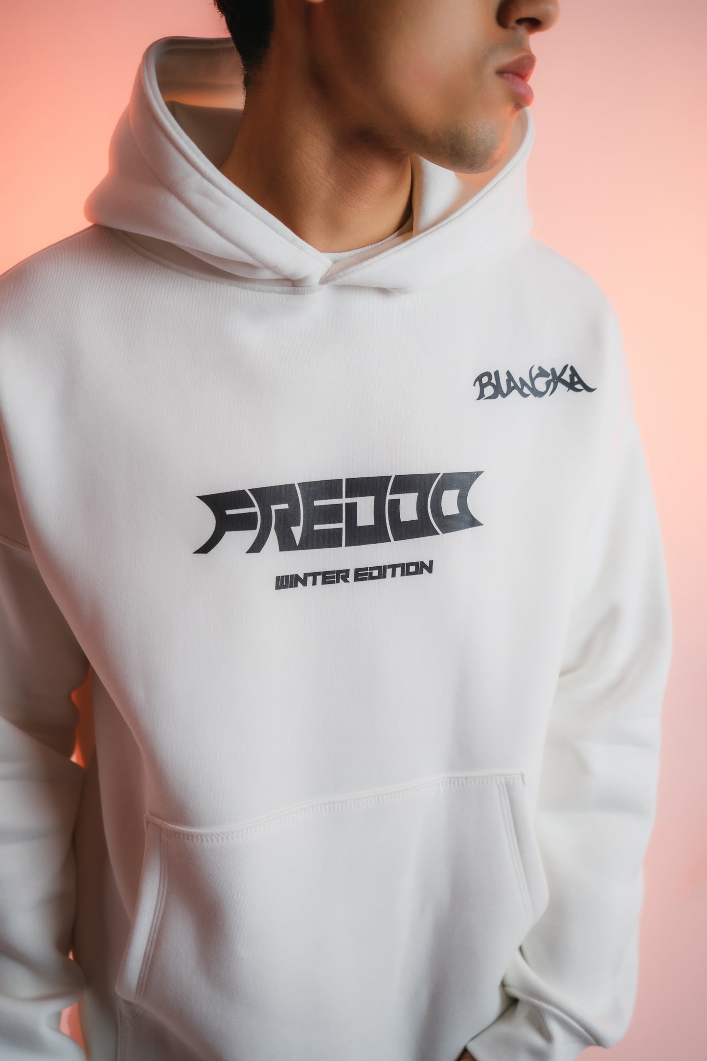 Fredoo White Hoodie