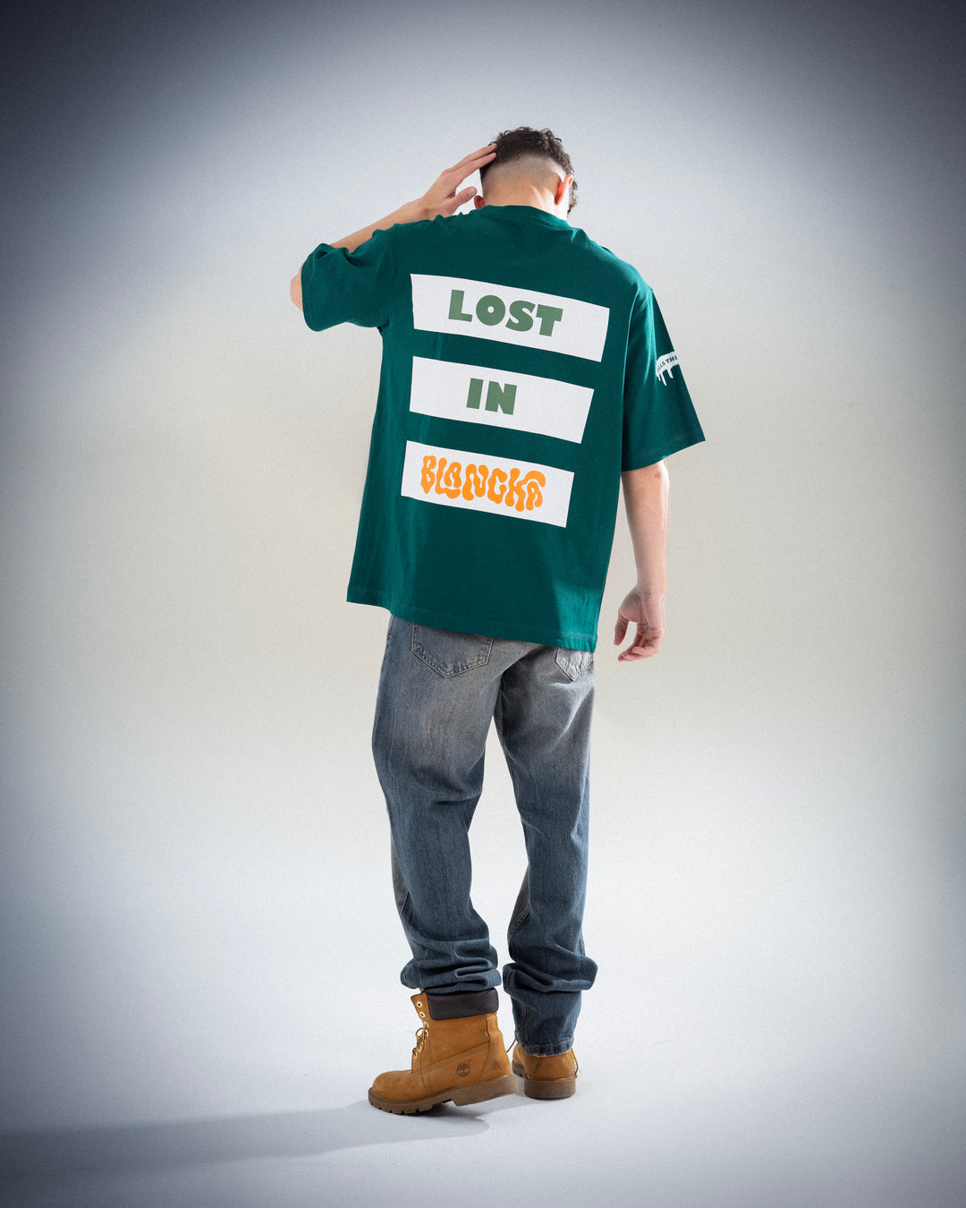 LOST IN BLANCKA Oversized Tee -