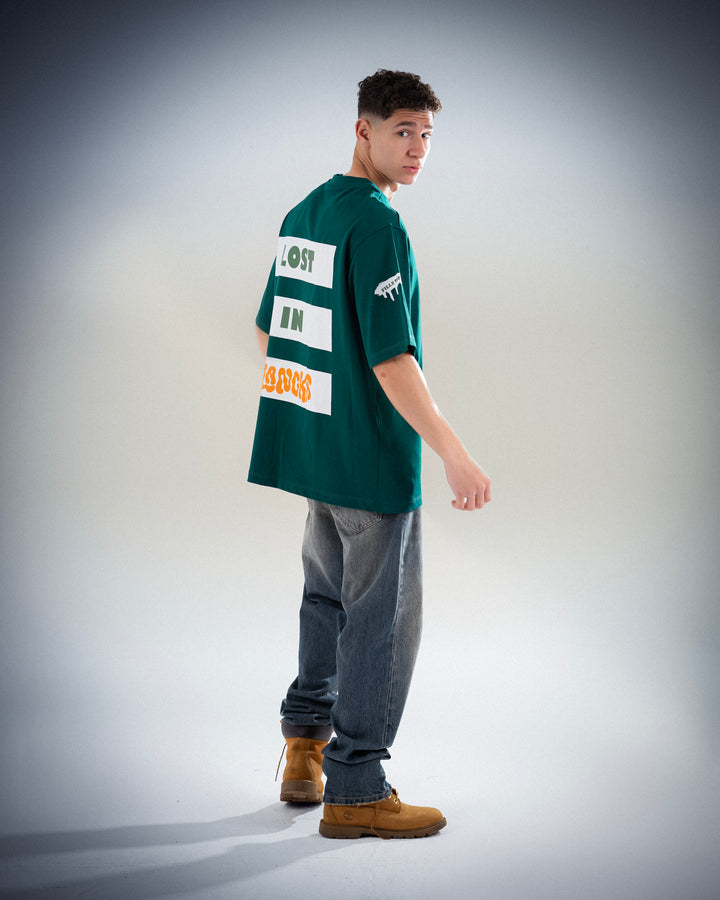LOST IN BLANCKA Oversized Tee -