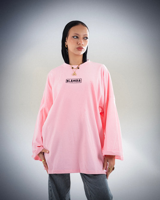 Pink Long sleeve T-shirt