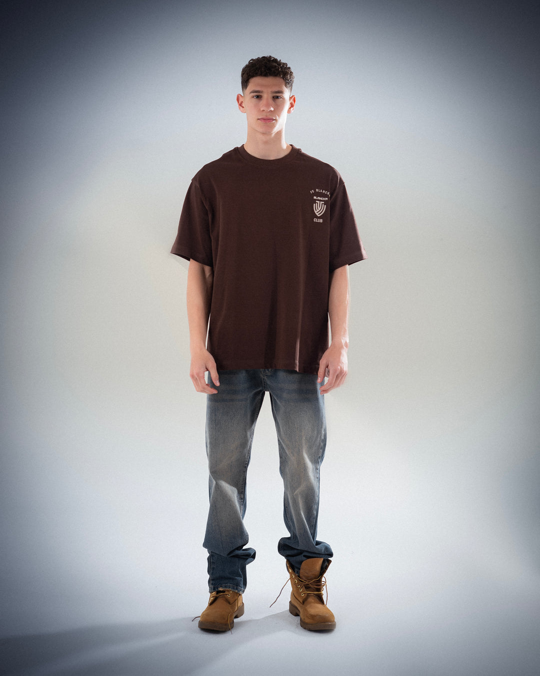 Wash Brown Culture T-shirt