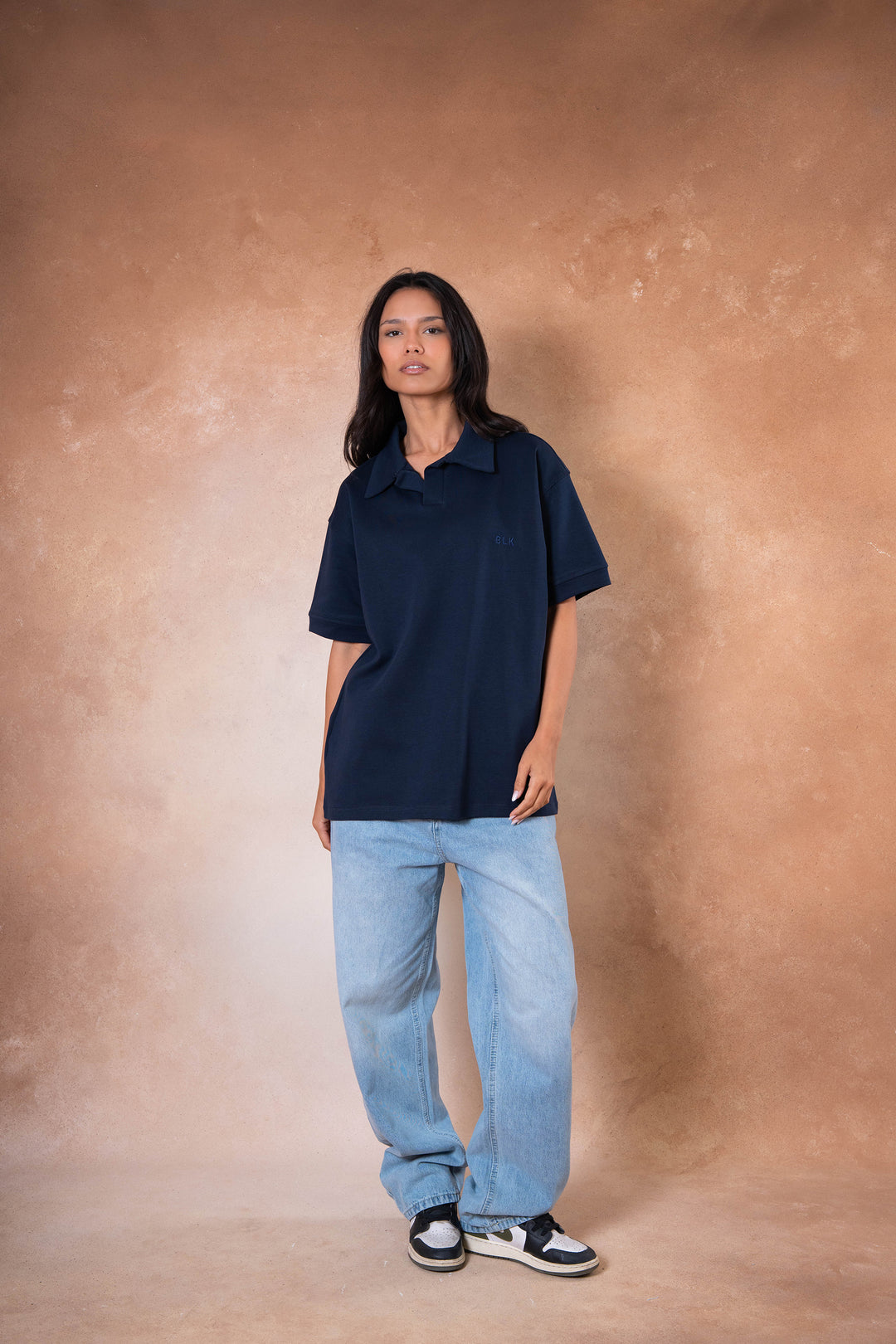 Polo Tee - Navy