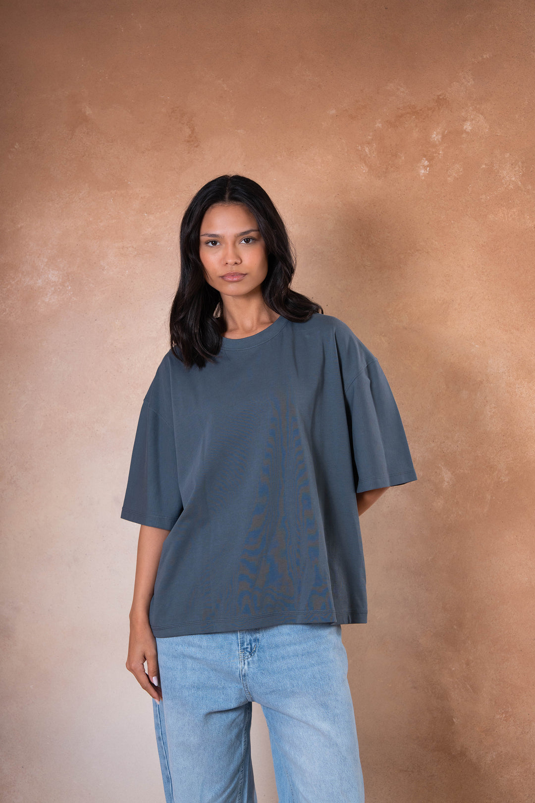 Box Fit Tee - Gray