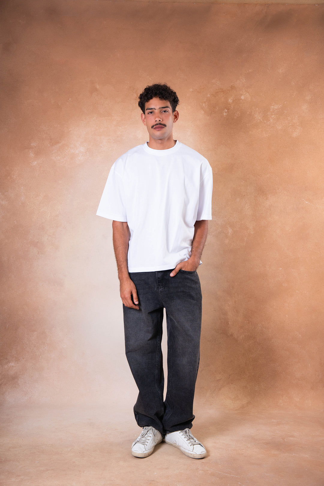 Box Fit Tee - White