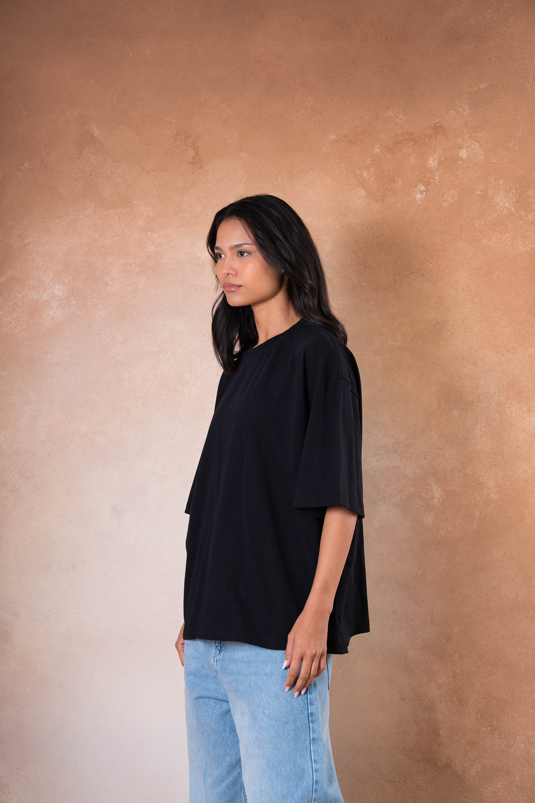 Box Fit Tee - Black