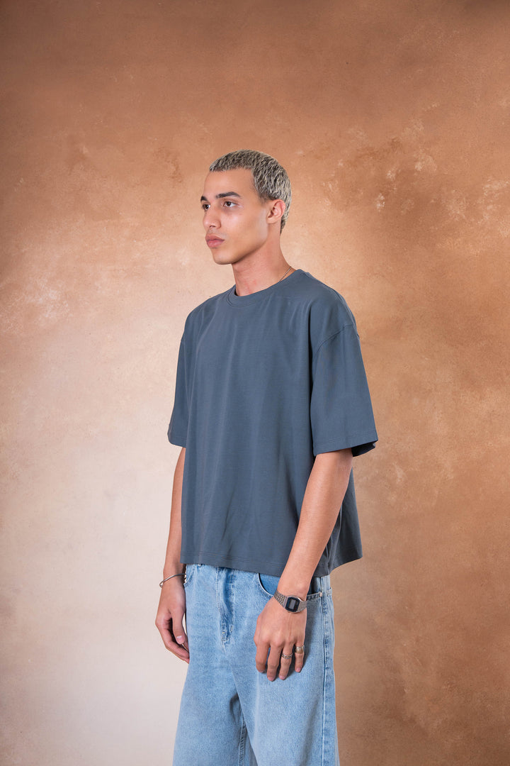 Box Fit Tee - Gray