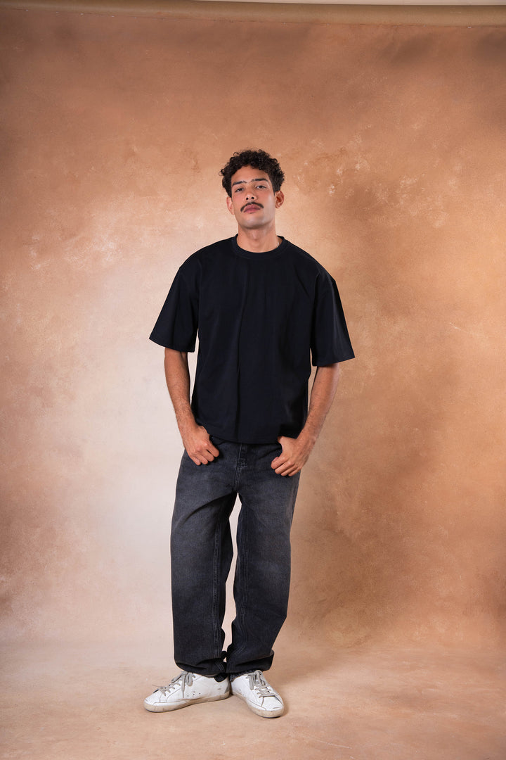 Box Fit Tee - Black
