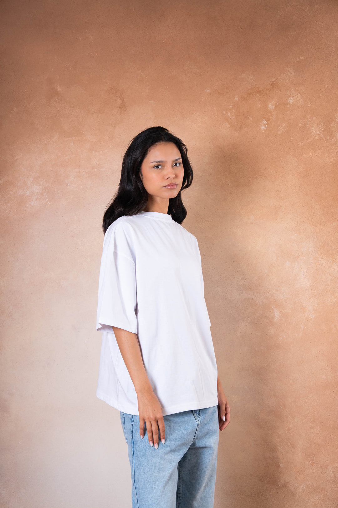 Box Fit Tee - White