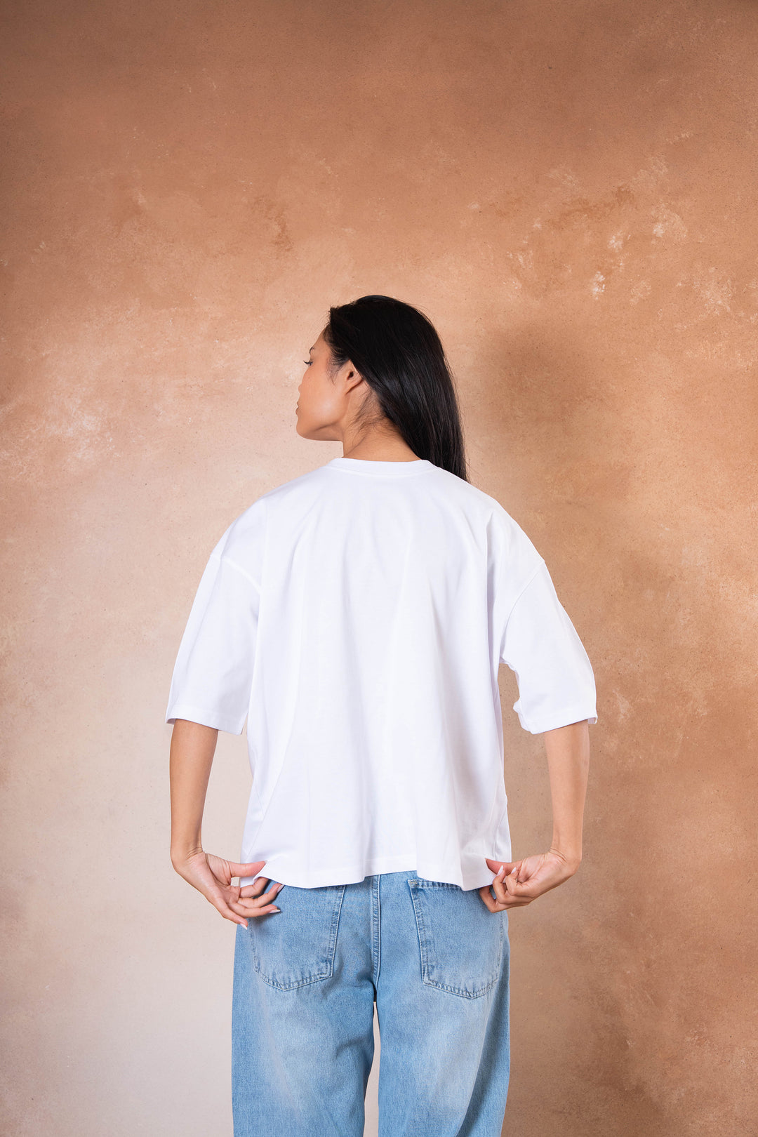 Box Fit Tee - White