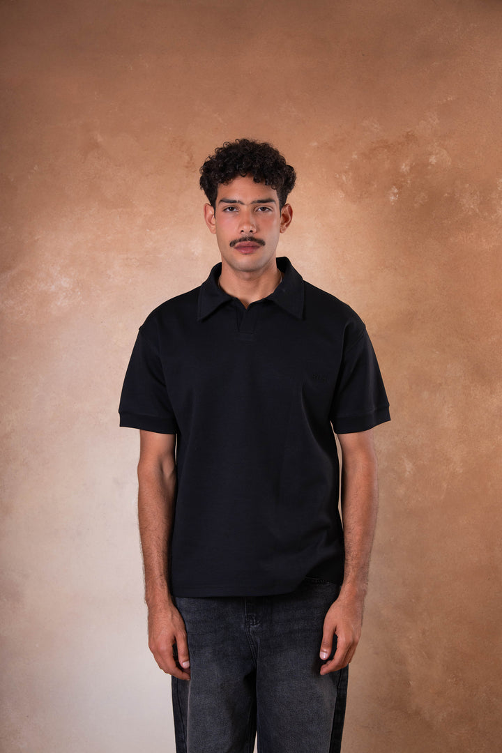Polo Tee - Black