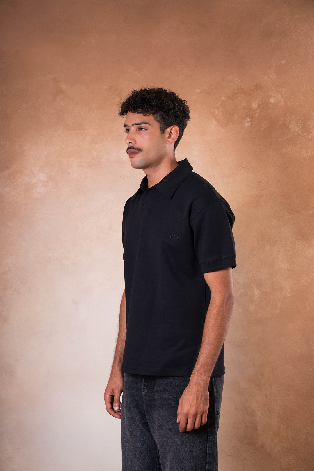 Polo Tee - Black