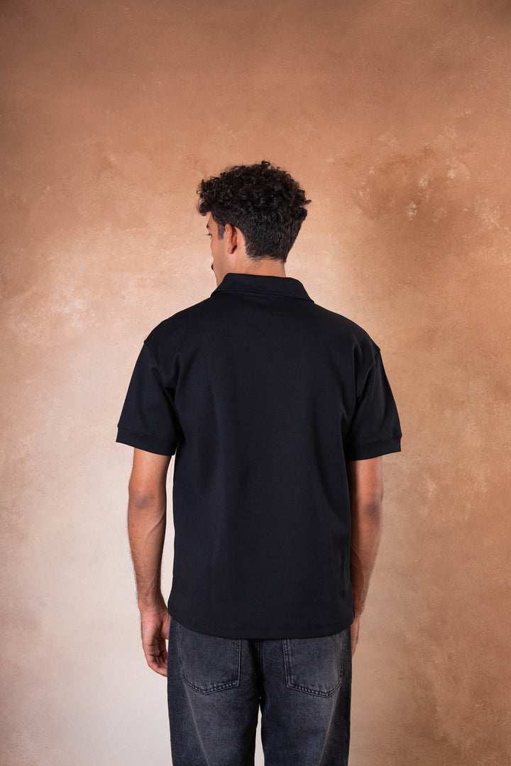Polo Tee - Black
