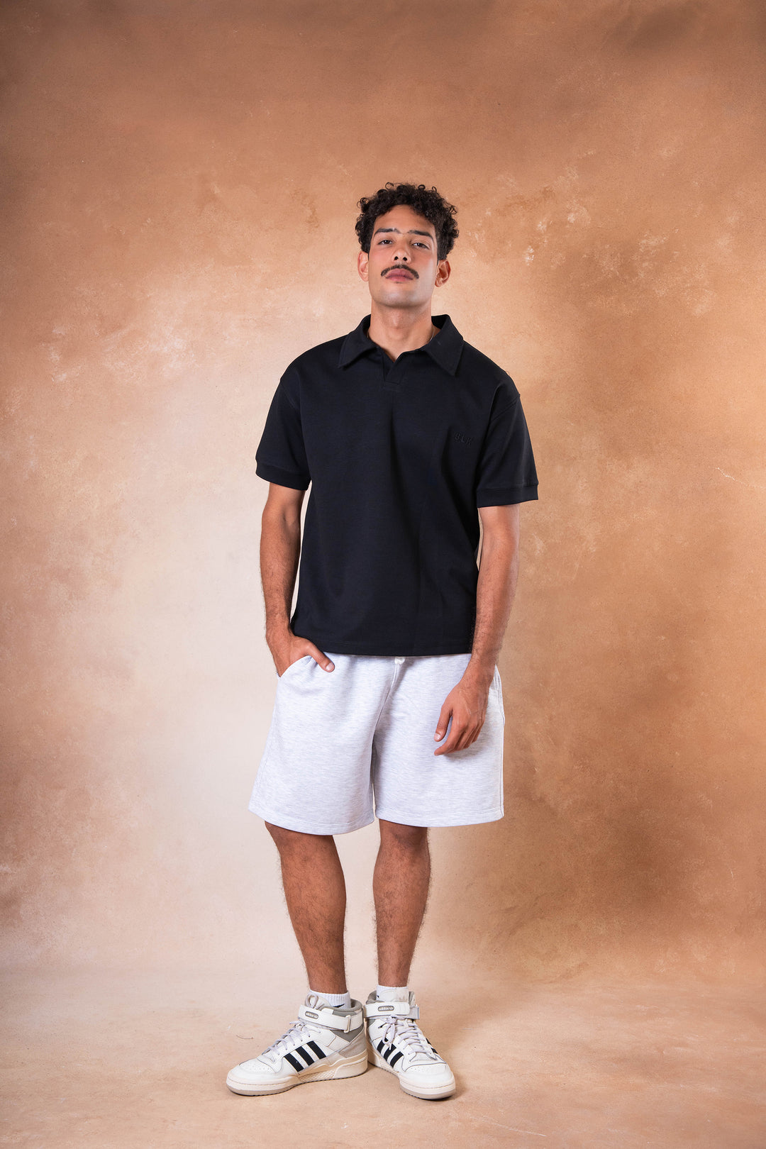 Blancka Shorts - Light Gray