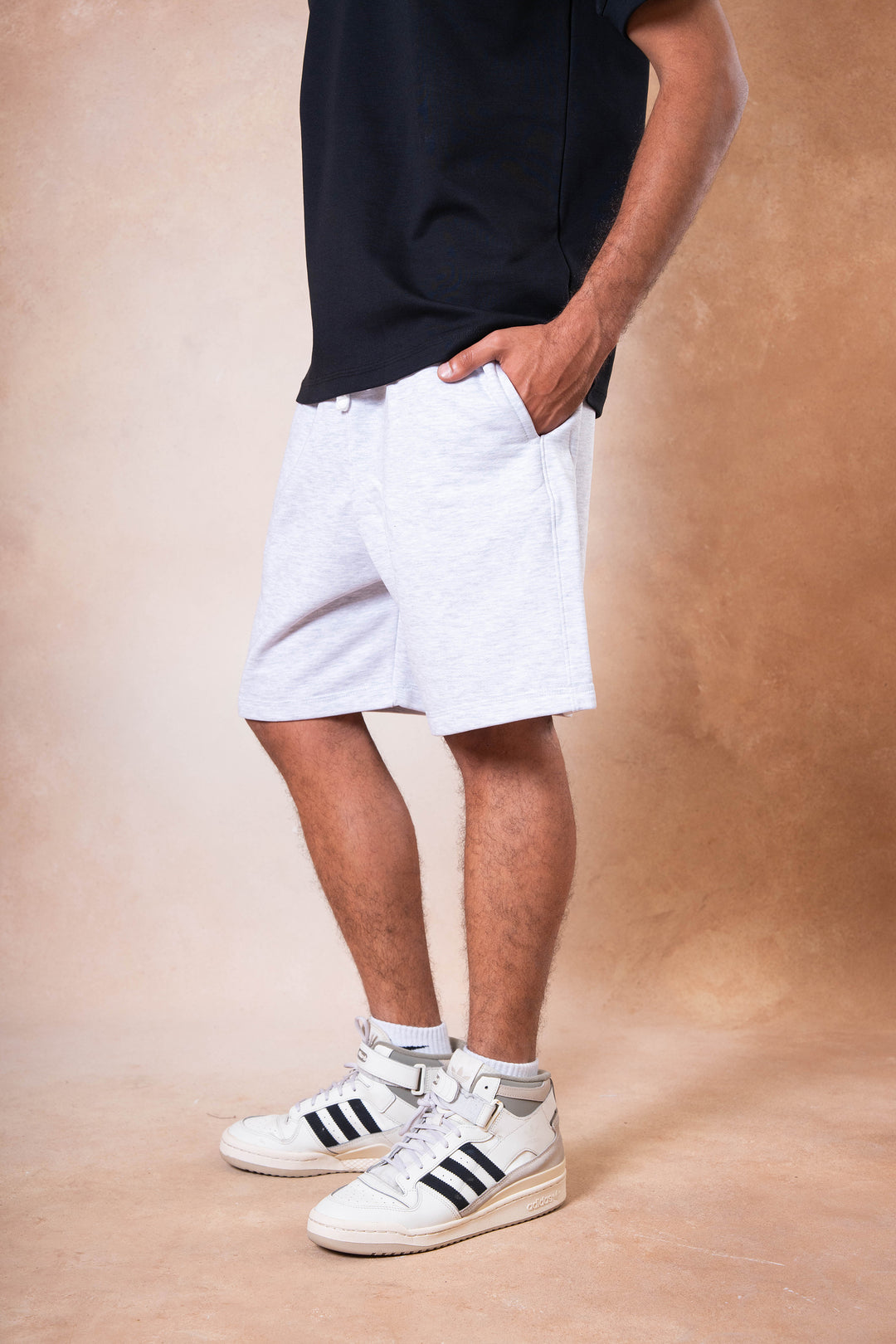 Blancka Shorts - Light Gray