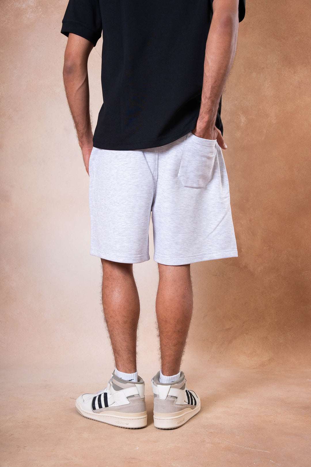 Blancka Shorts - Light Gray