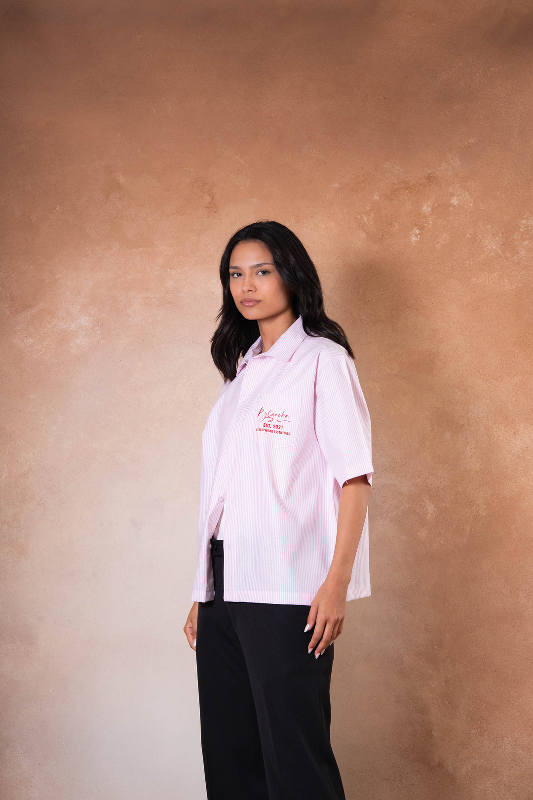 Striped Shirt - Pink