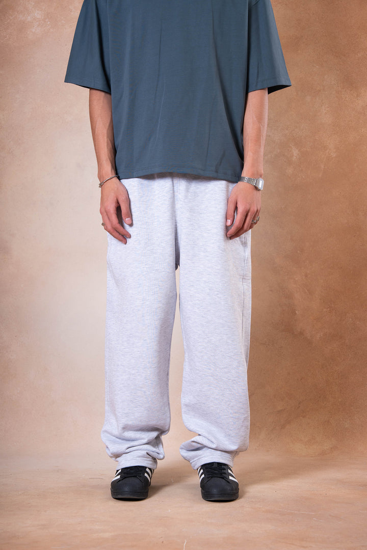 Box Fit Sweatpants - Light Gray