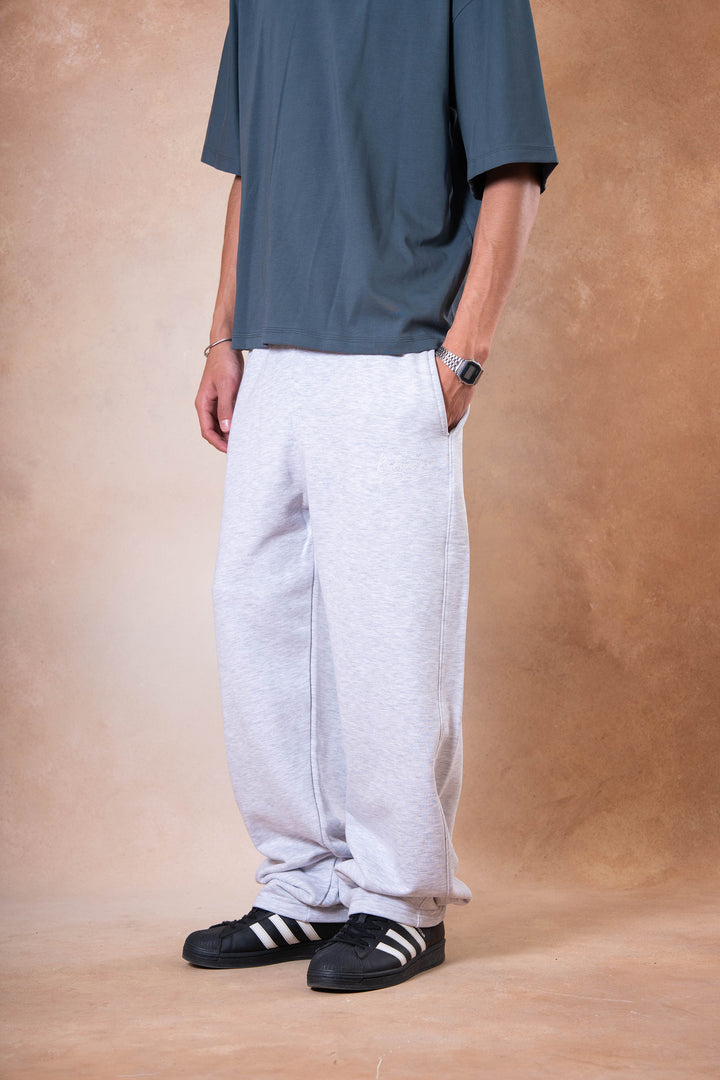 Box Fit Sweatpants - Light Gray