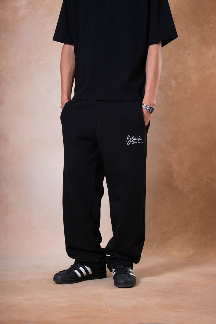 Box Fit Sweatpants - Black