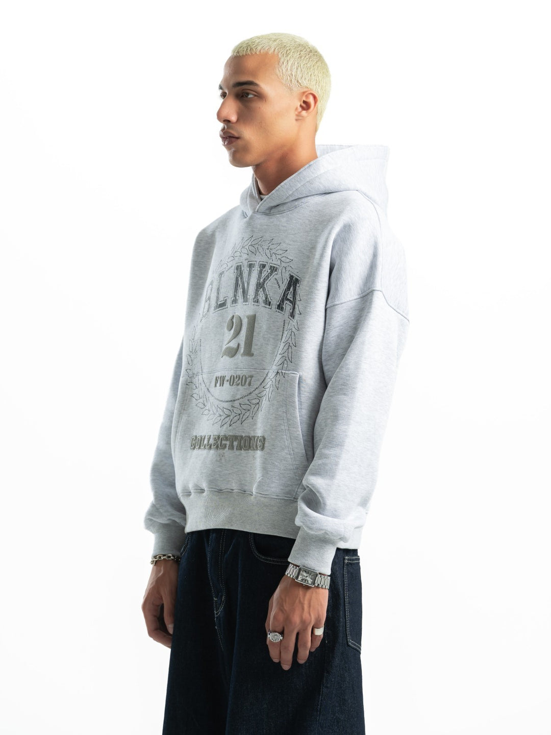 Blancka Varsity - Light Gray