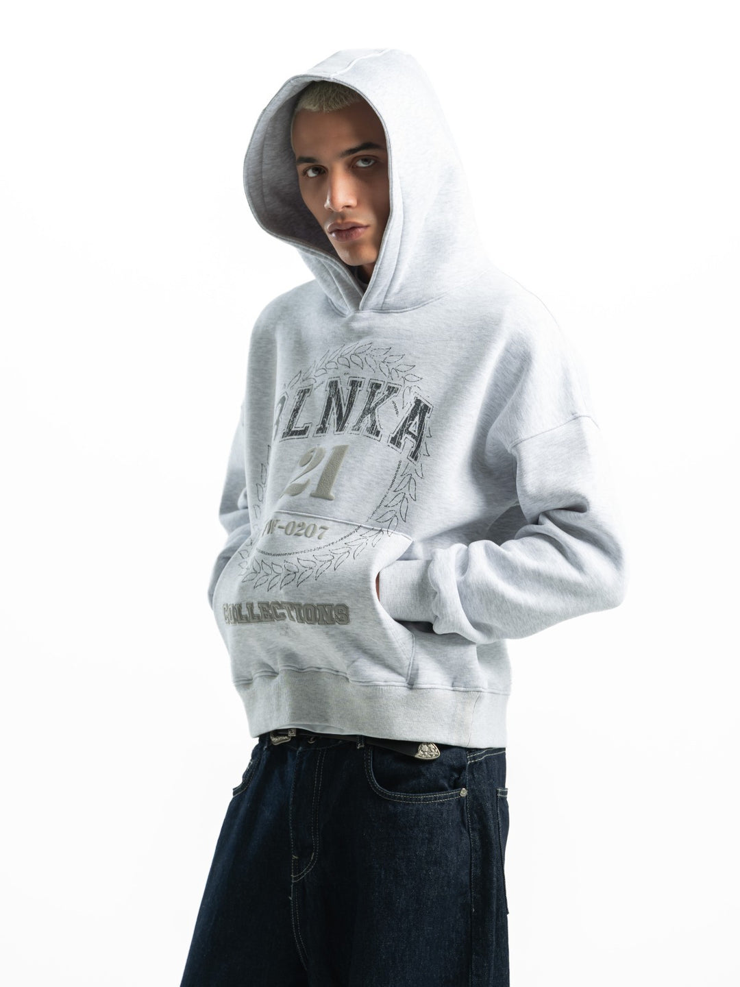 Blancka Varsity - Light Gray