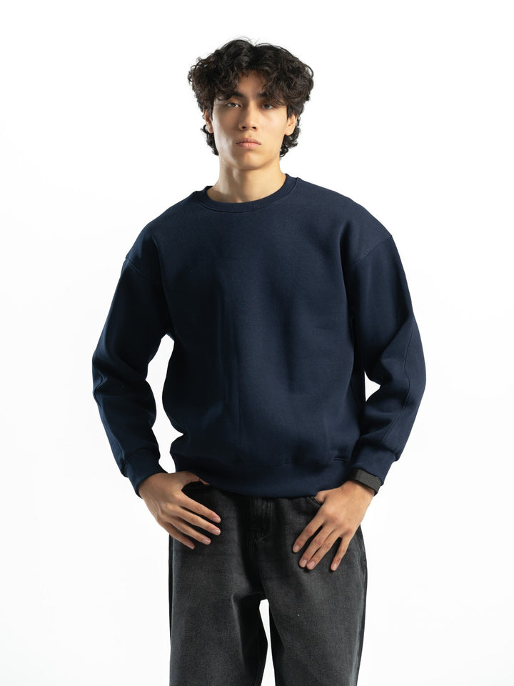 Basic Crewneck – Navy