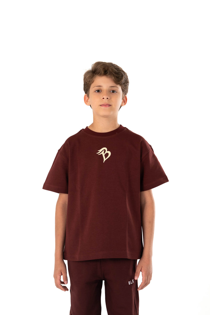 Beyond Junior  Tee — Burgandy