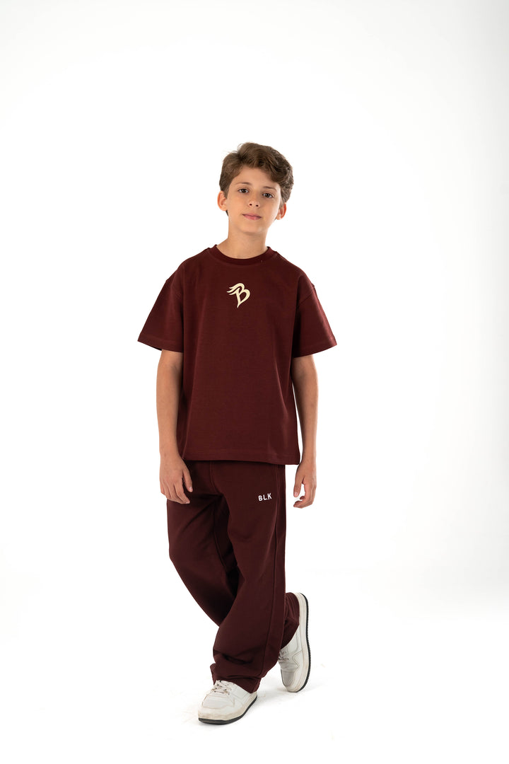 Beyond Junior  Tee — Burgandy