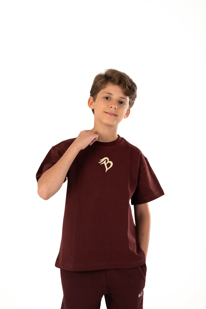 Beyond Junior  Tee — Burgandy