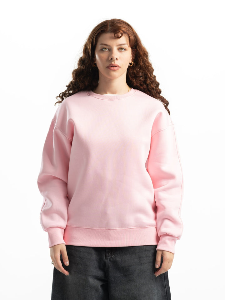Basic Crewneck – Baby Pink