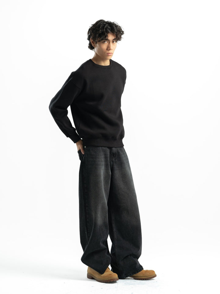Basic Crewneck – Black