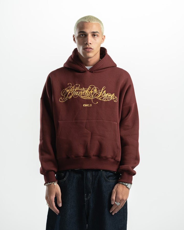 Blancka Royalty Hoodie - Burgundy