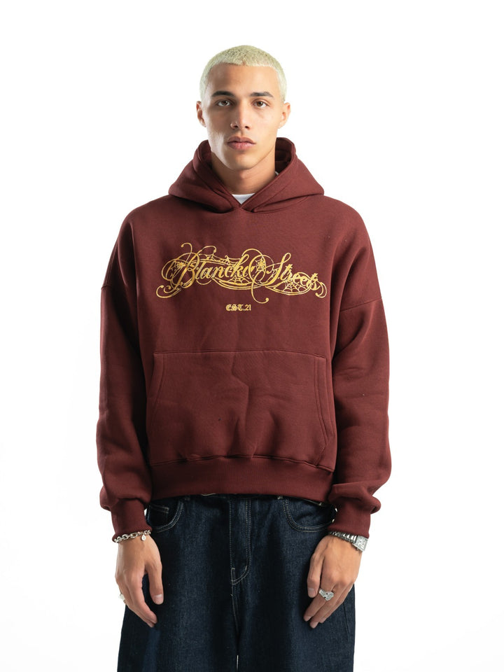 Blancka Royalty Hoodie - Burgundy