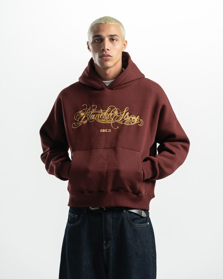 Blancka Royalty Hoodie - Burgundy