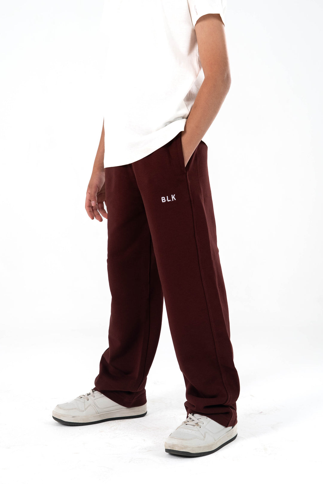 Junior Sweatpants — Burgundy