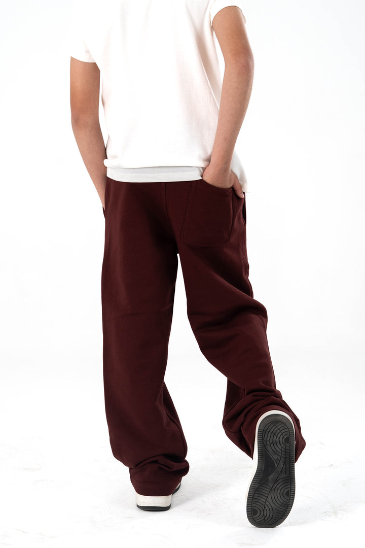 Junior Sweatpants — Burgundy