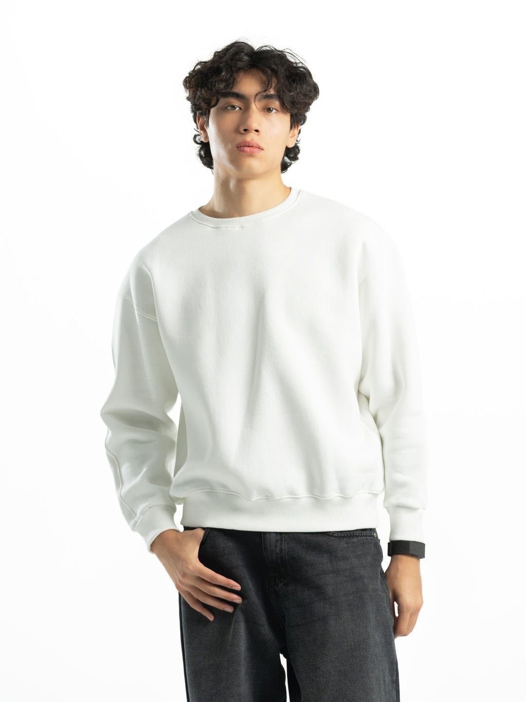 Basic Crewneck – Off White