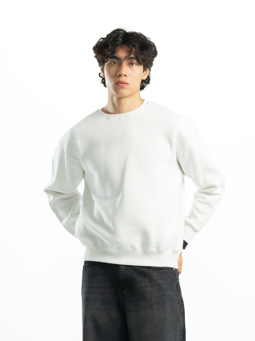 Basic Crewneck – Off White